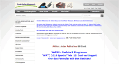 Desktop Screenshot of funkkeller-weissach.de